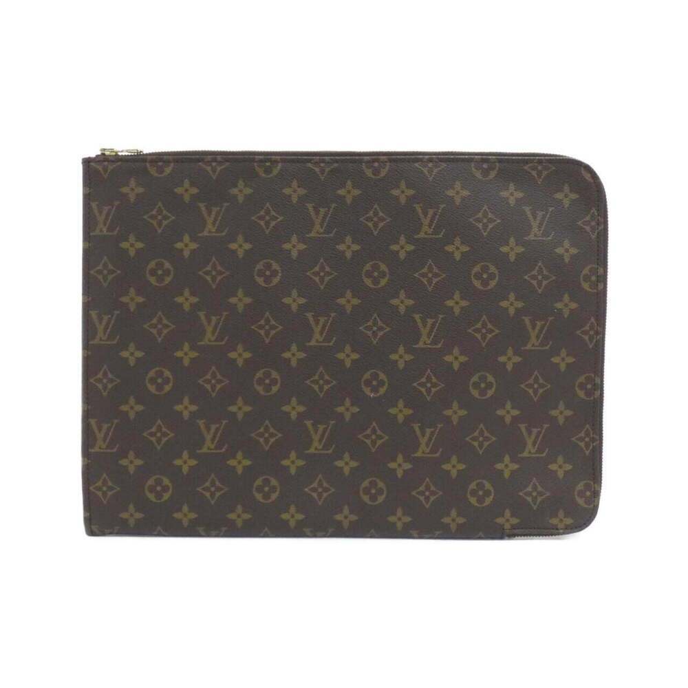LOUIS VUITTON Brown Monogram Pochette Bag